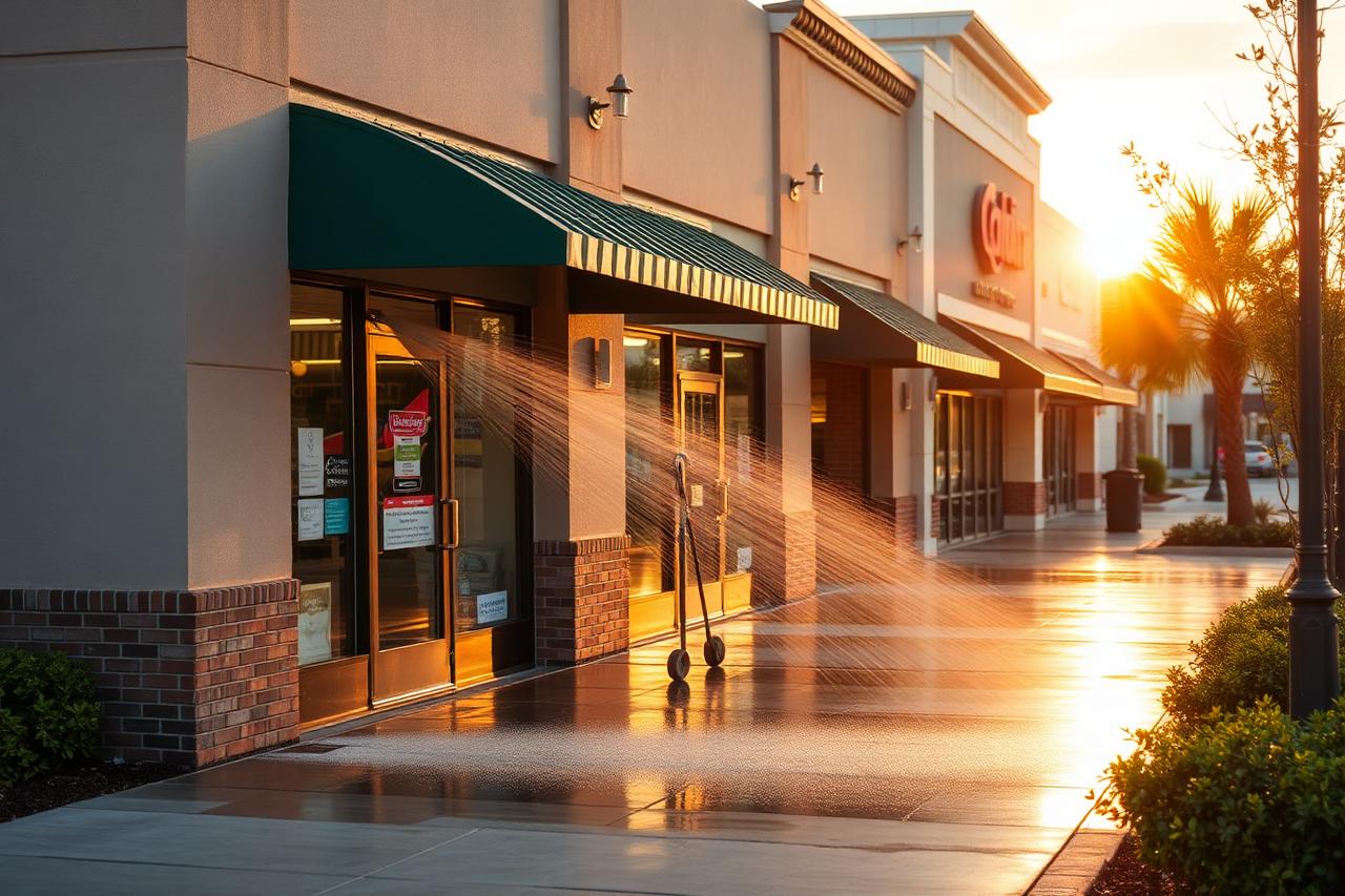 Commercial Building & Storefront Washing